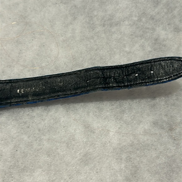 Vintage Blue and Gold Women's Watch with Skeleton Dial - Picture 6 of 11